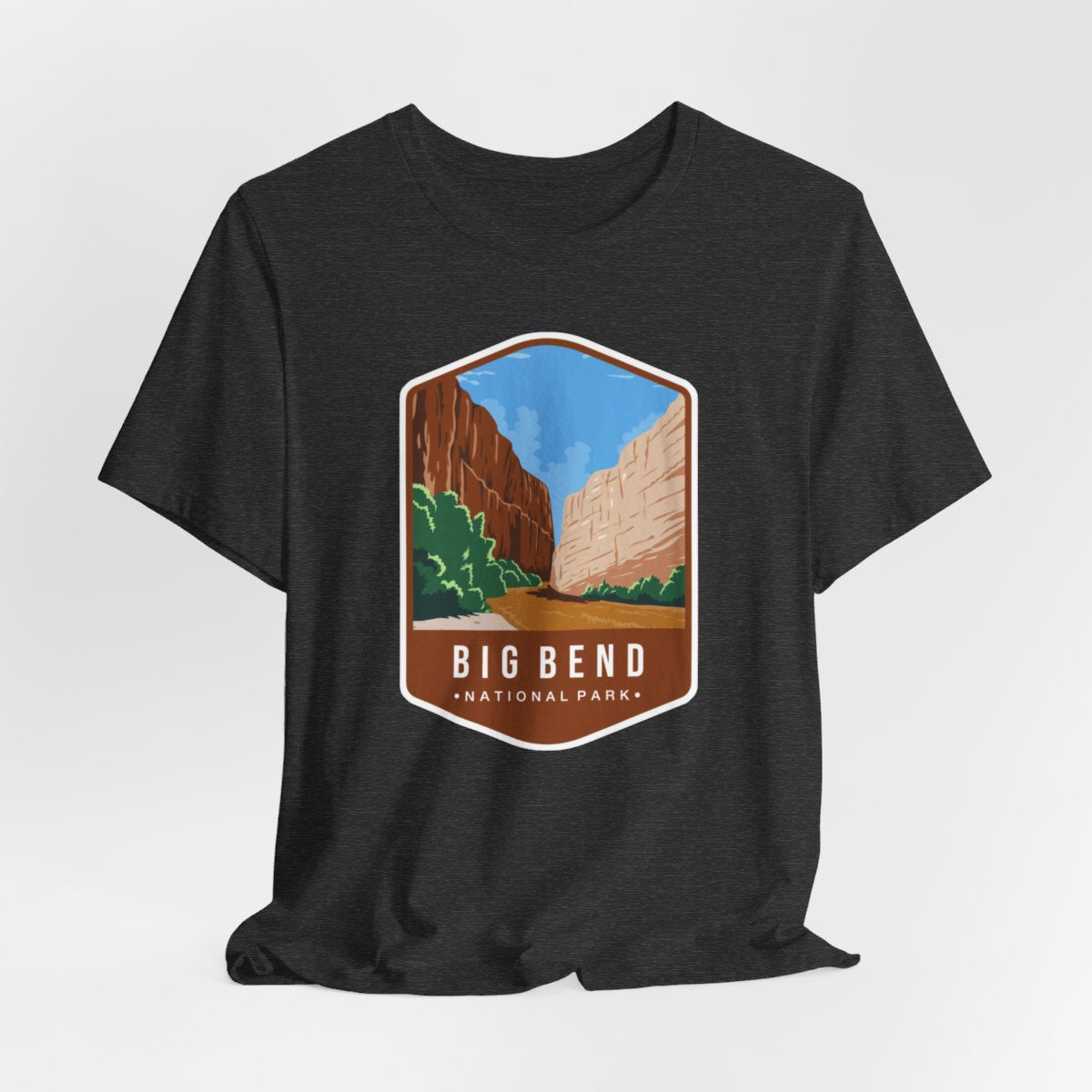 Big Bend National Park Color Badge 01 Short Sleeve Tee