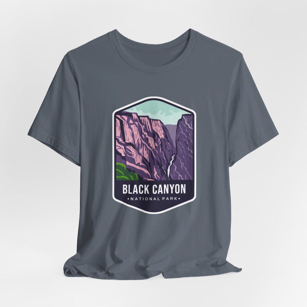 Black Canyon National Park Color Badge 01 Short Sleeve Tee