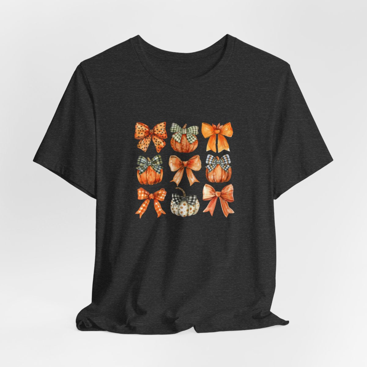 Bows and Pumpkins Short Sleeve Tee