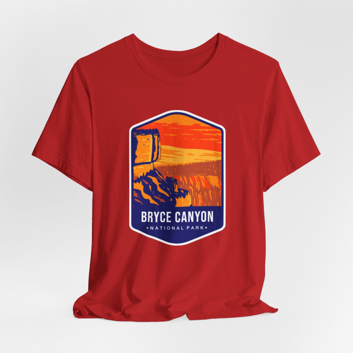Bryce National Park Color Badge 01 Short Sleeve Tee