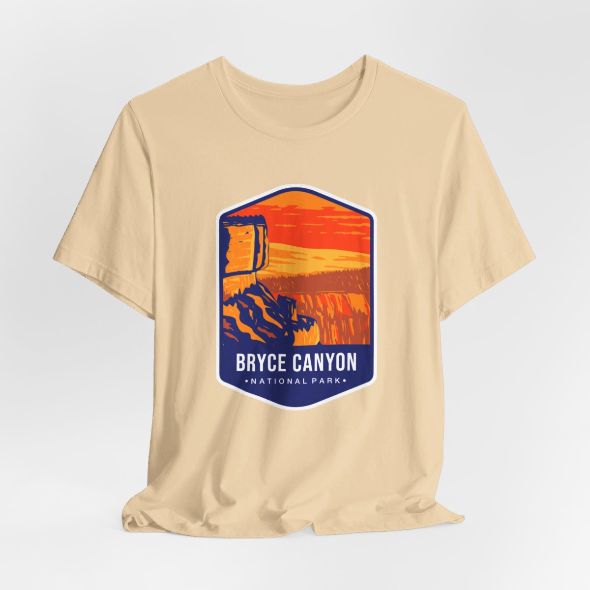 Bryce National Park Color Badge 01 Short Sleeve Tee
