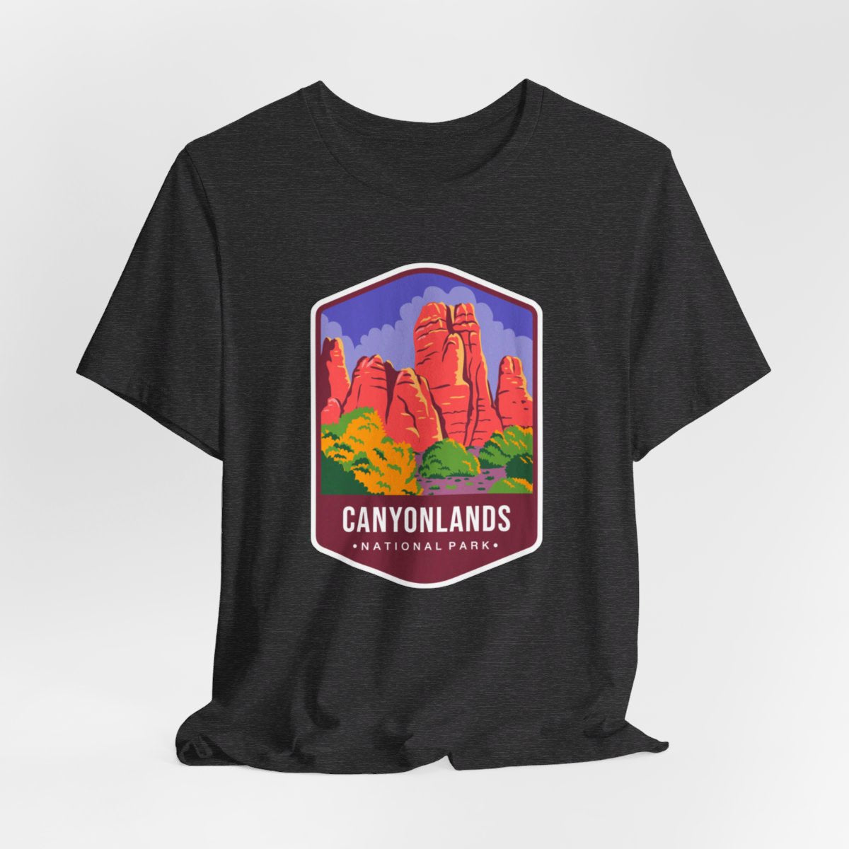 Canyonlands National Park Color Badge 01 Short Sleeve Tee