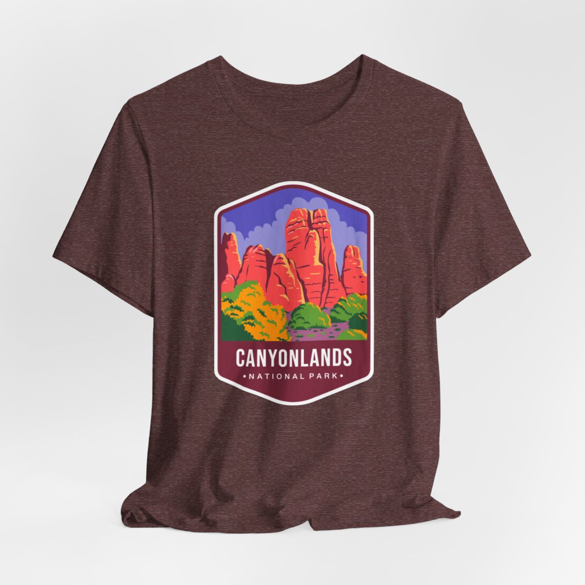 Canyonlands National Park Color Badge 01 Short Sleeve Tee