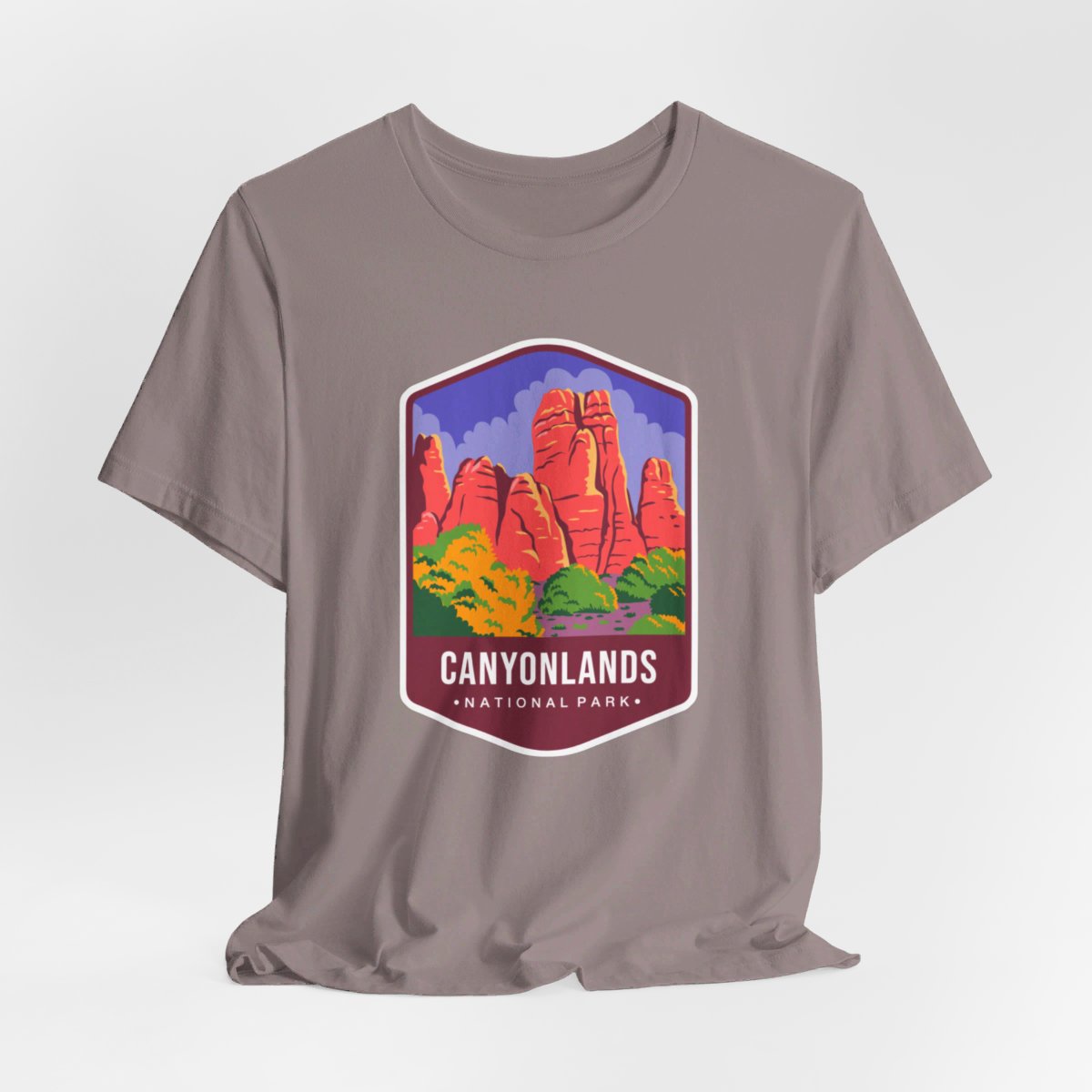 Canyonlands National Park Color Badge 01 Short Sleeve Tee
