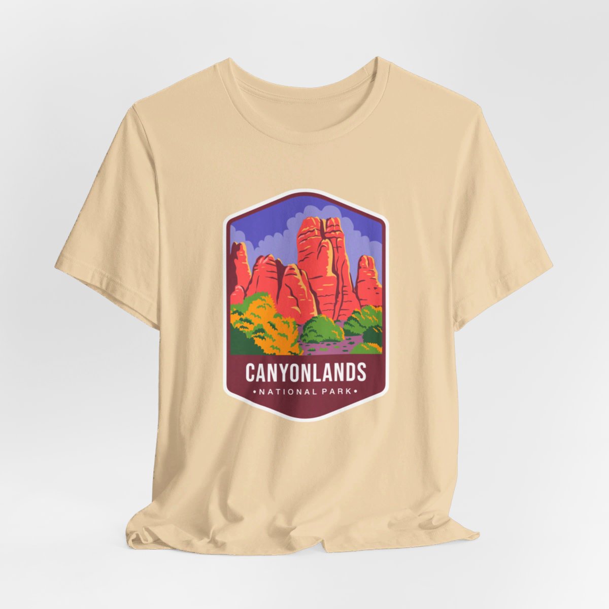Canyonlands National Park Color Badge 01 Short Sleeve Tee