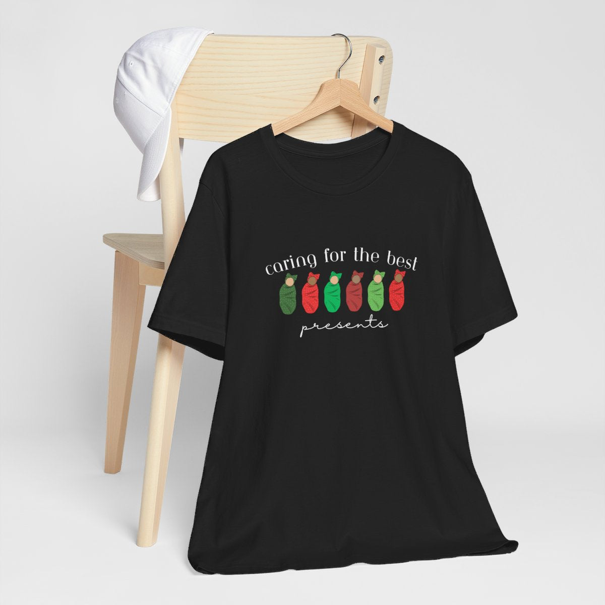 Caring for the best Presents Short Sleeve Tee