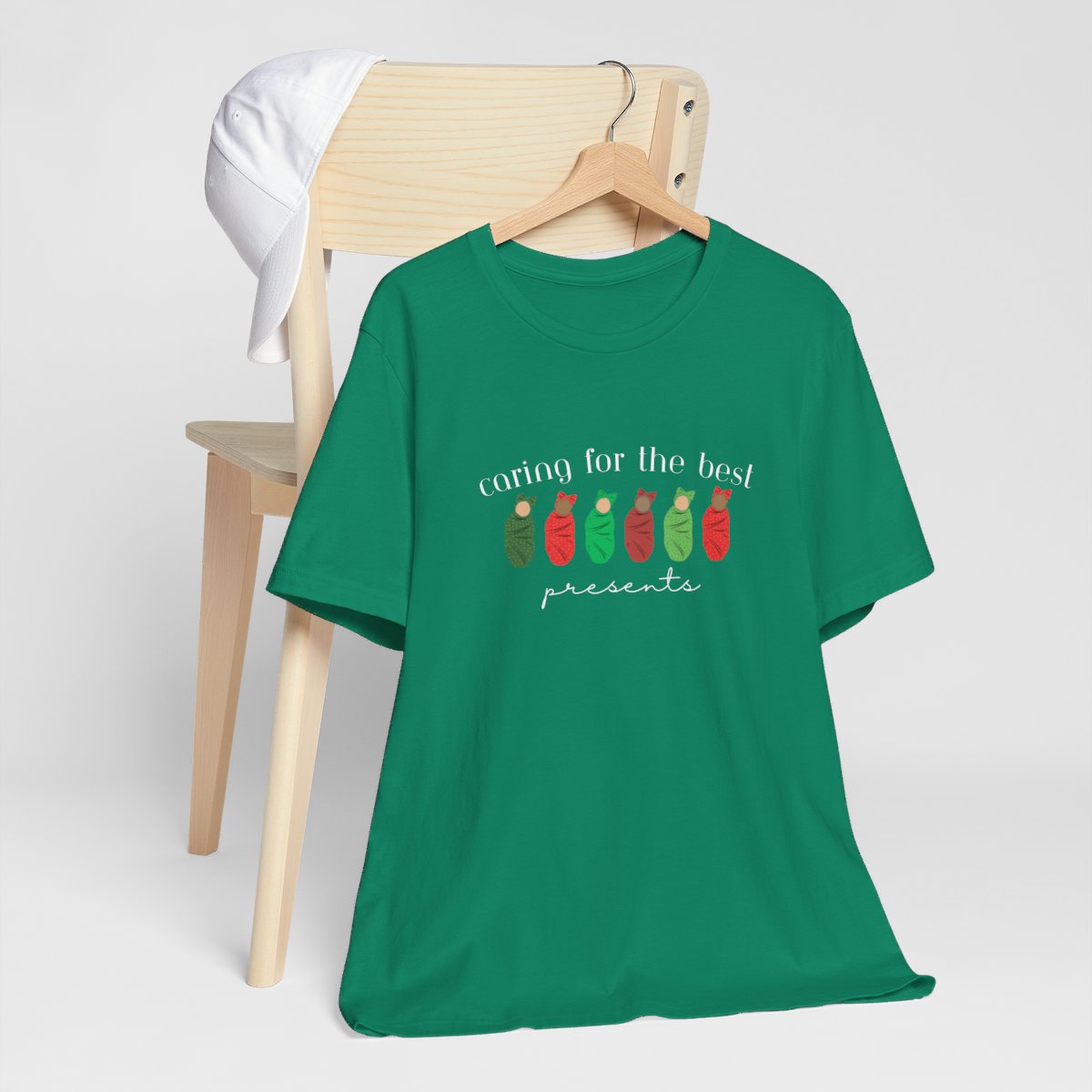 Caring for the best Presents Short Sleeve Tee