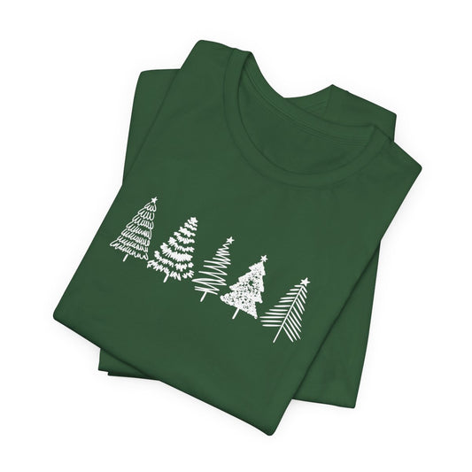 Christmas Trees Short Sleeve Tee