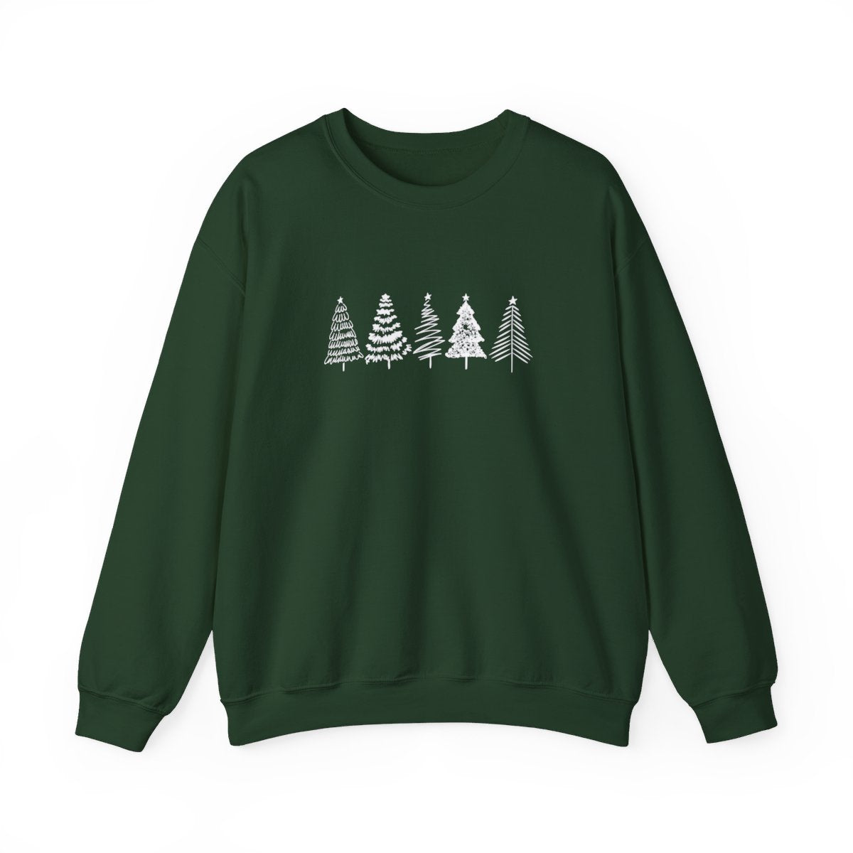 Christmas Trees Long Sleeve Sweatshirt