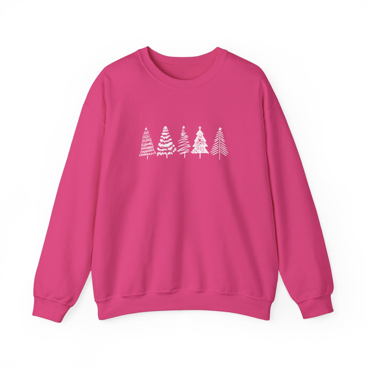 Christmas Trees Long Sleeve Sweatshirt