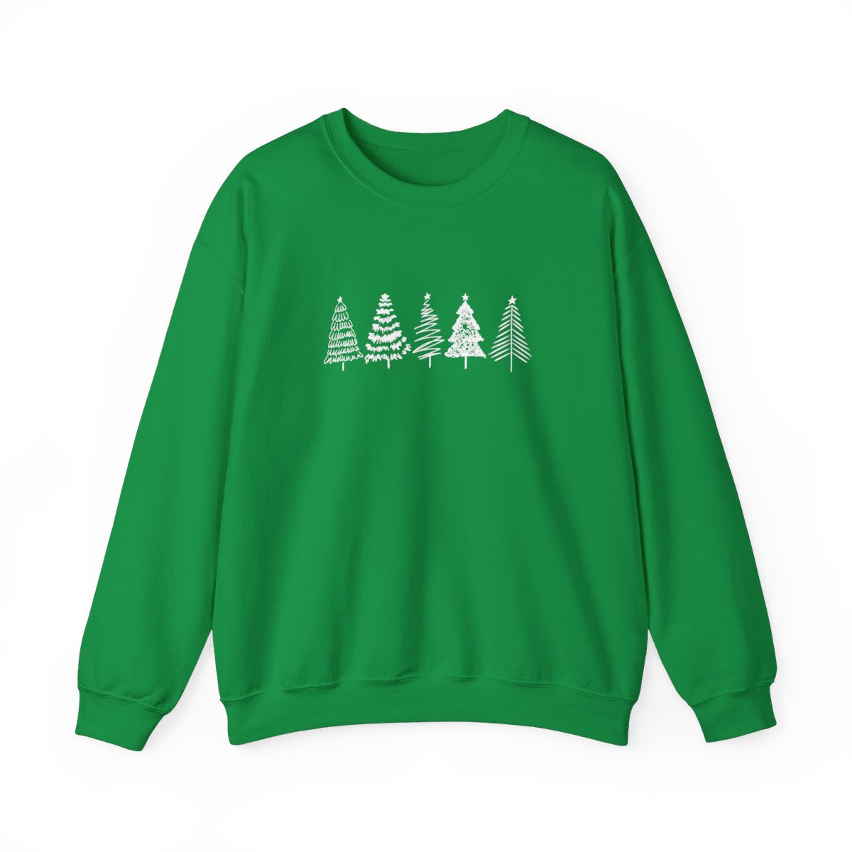 Christmas Trees Long Sleeve Sweatshirt