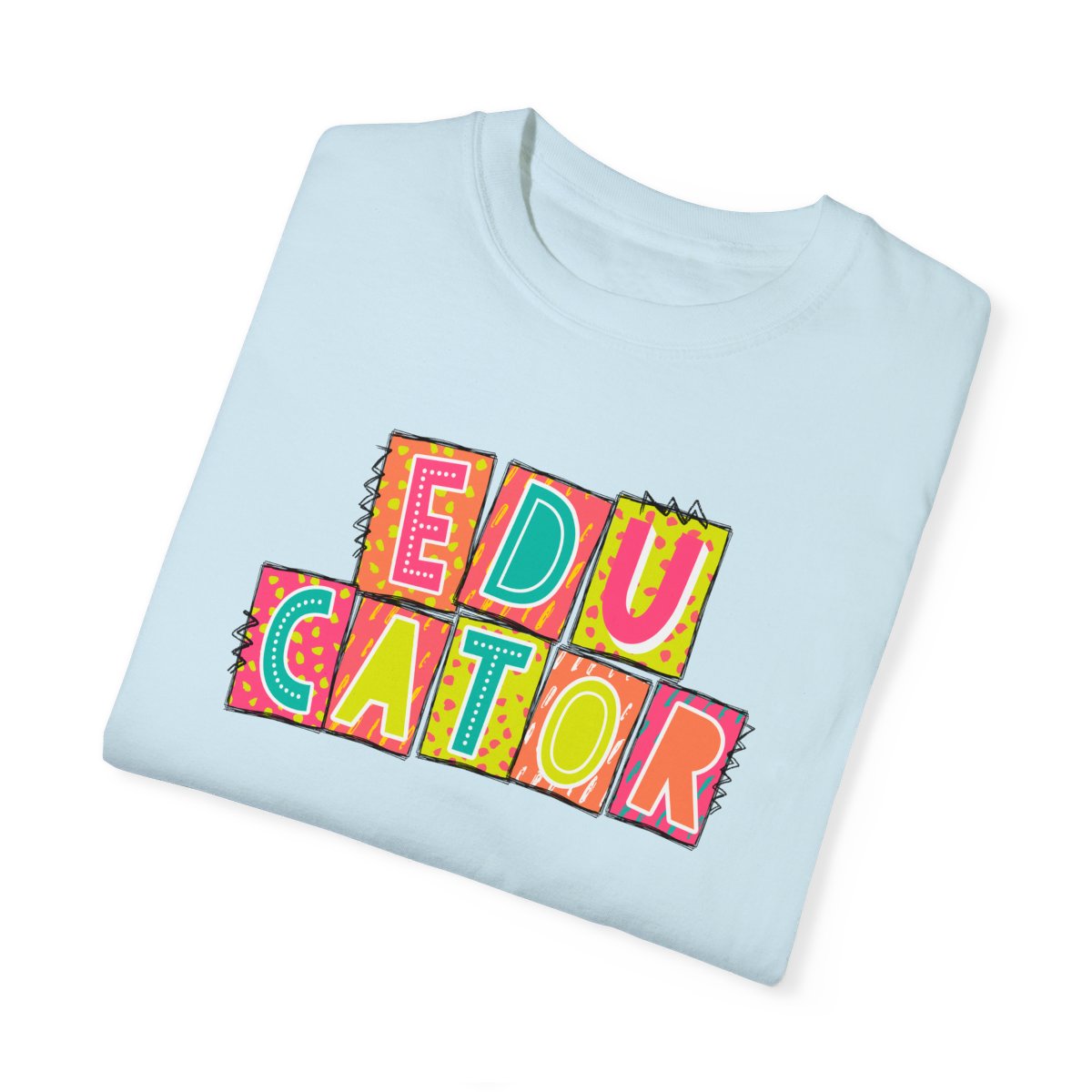 Educator Neon Blocks Short Sleeve Tee