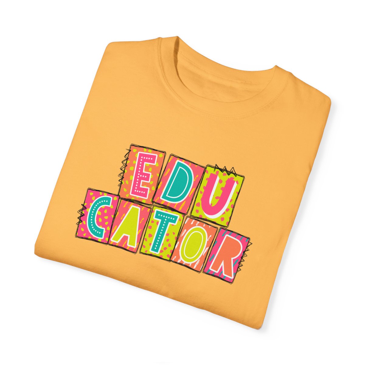 Educator Neon Blocks Short Sleeve Tee