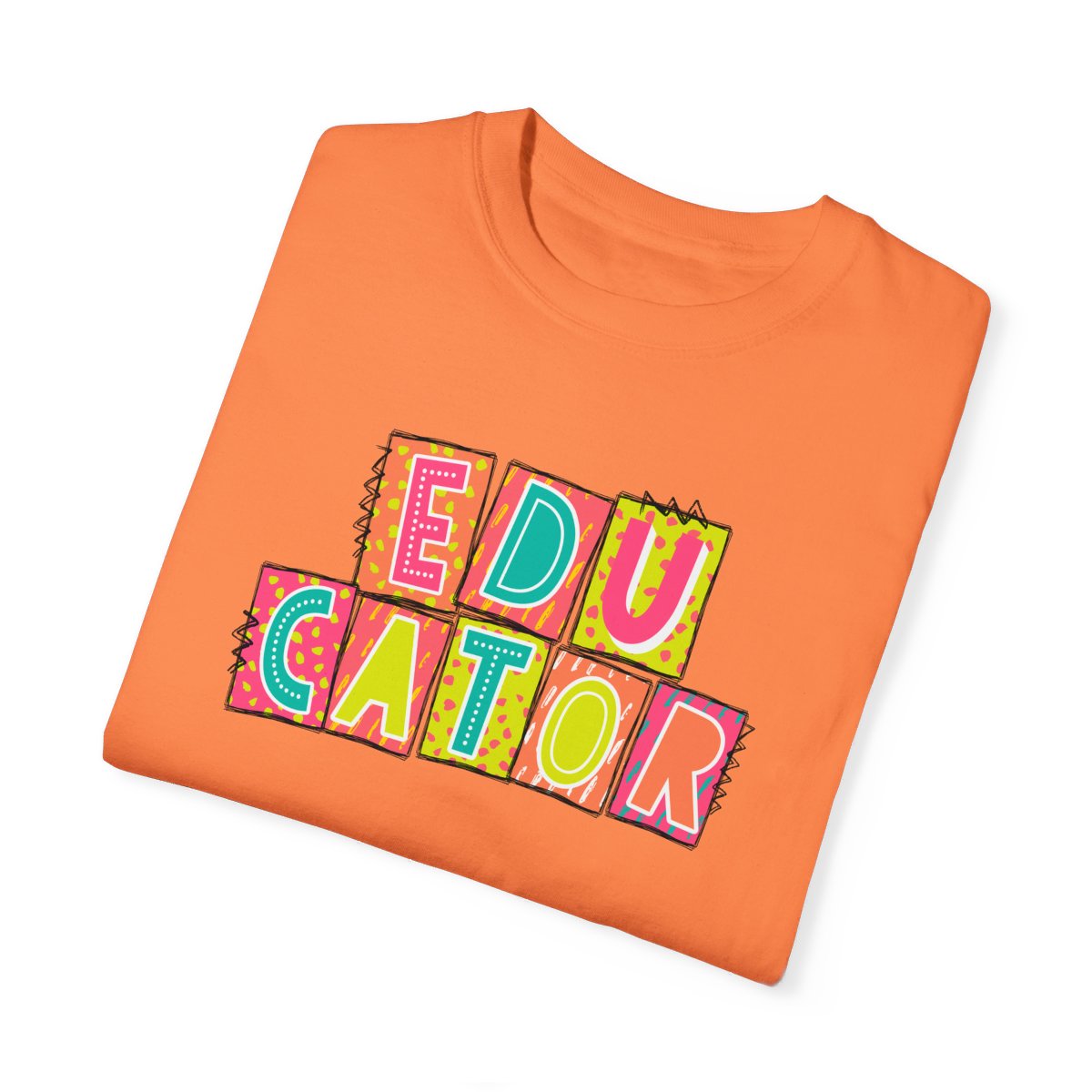 Educator Neon Blocks Short Sleeve Tee