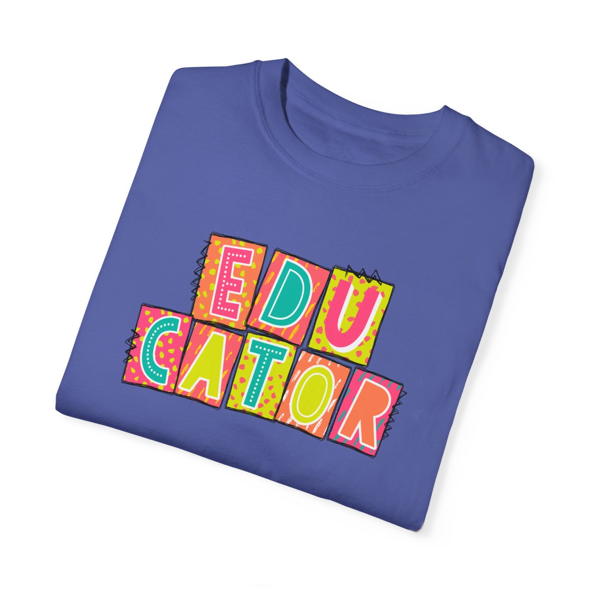 Educator Neon Blocks Short Sleeve Tee