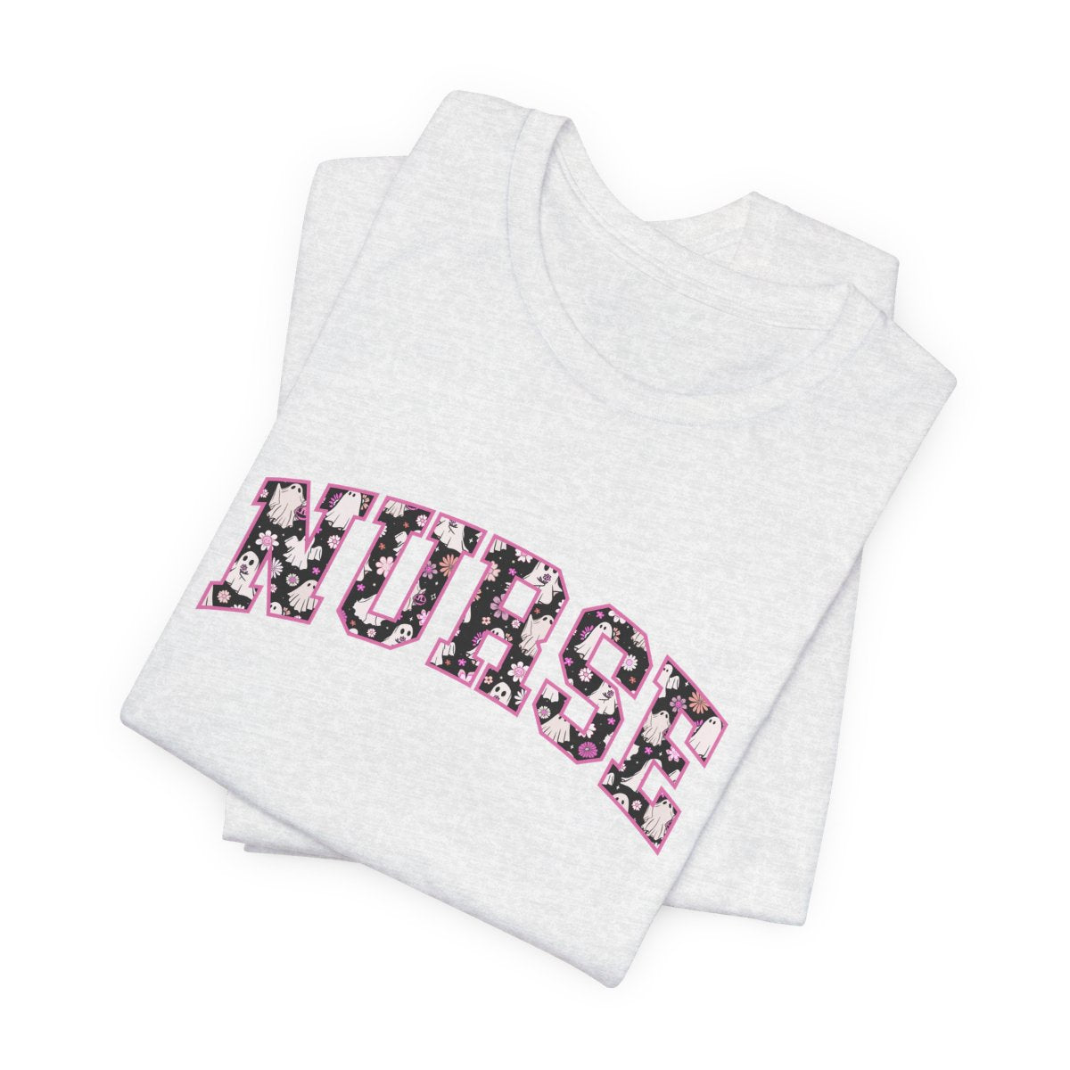 Halloween Nurse Pink Short Sleeve Tee