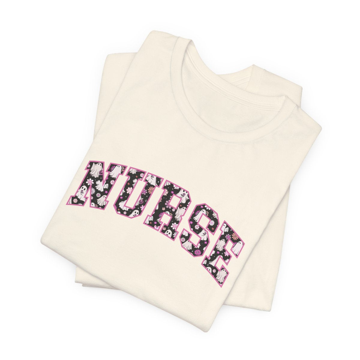 Halloween Nurse Pink Short Sleeve Tee