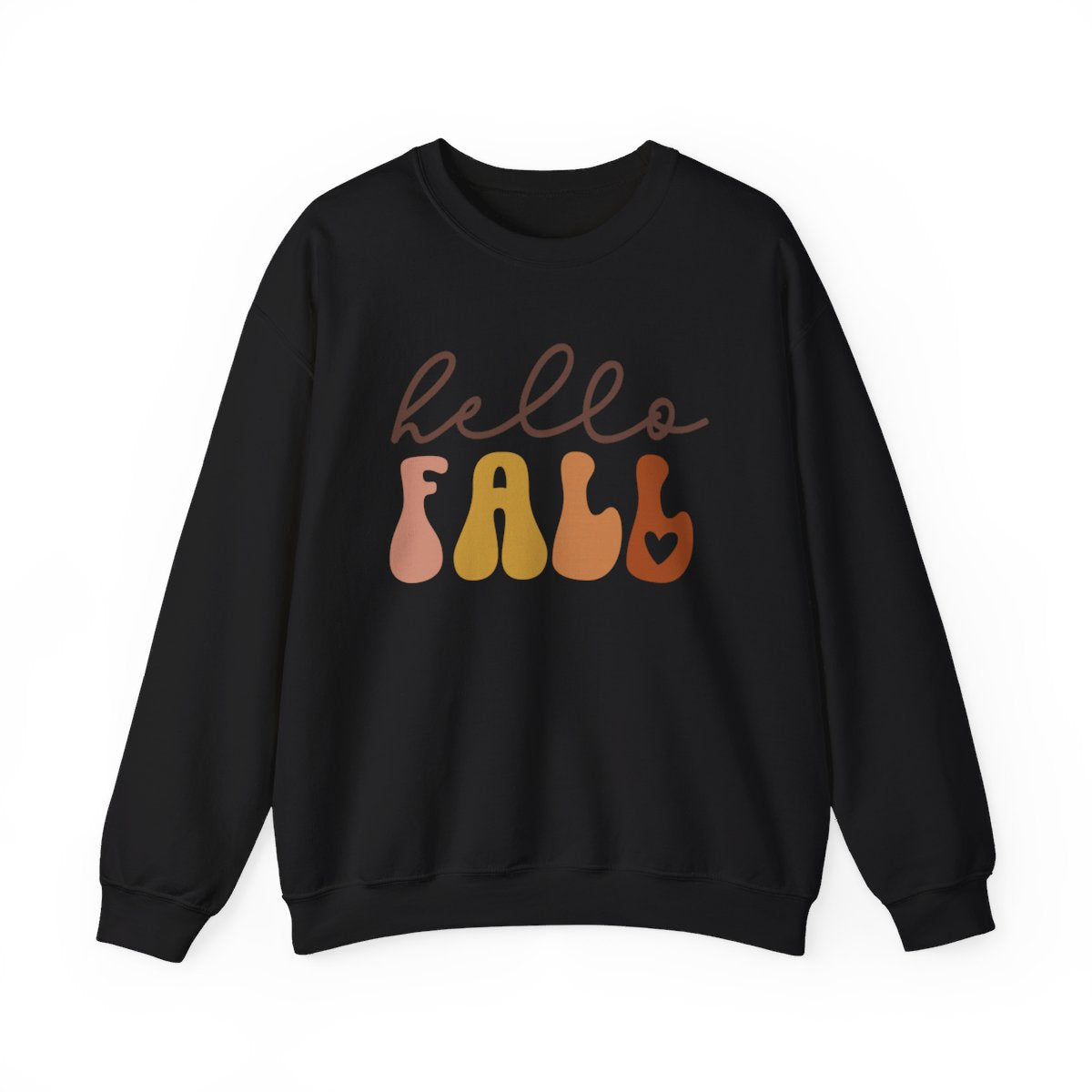 Heart Hello Fall Long Sleeve Sweatshirt