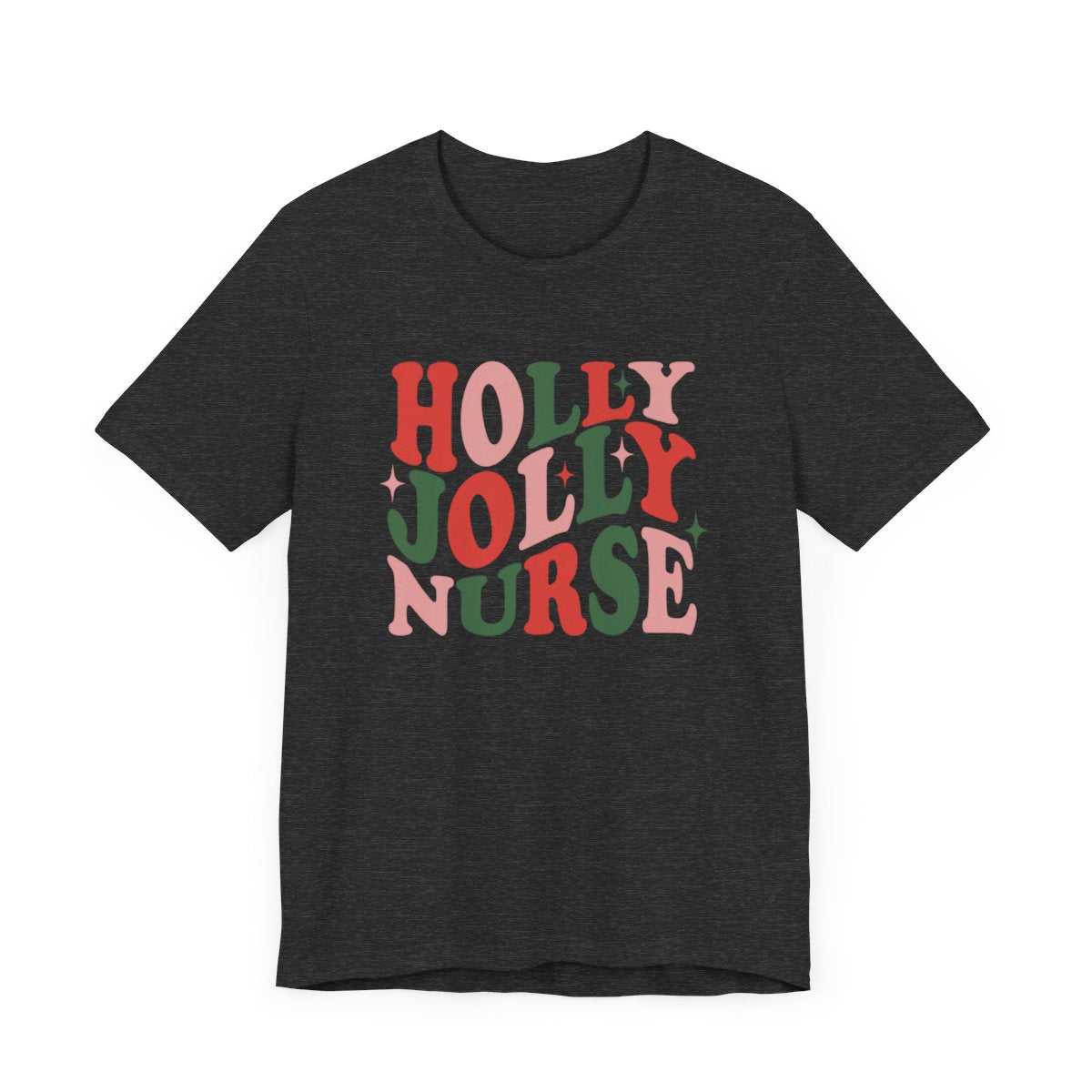 Holly Jolly Nurse Short Sleeve Tee
