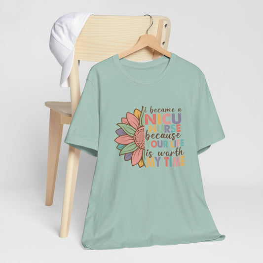 Your Life Is Worth My Time Short Sleeve Tee