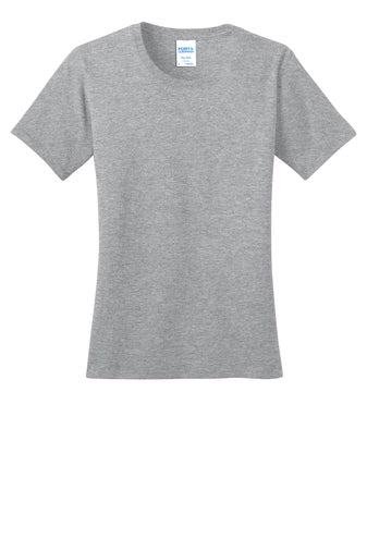 Port & Co L150 (Greys) - Womens Short Sleeve Shirt