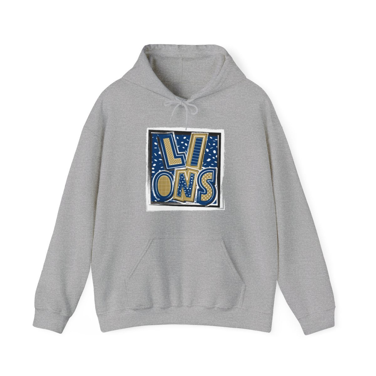 Lions Regal and Gold2 Hoodie