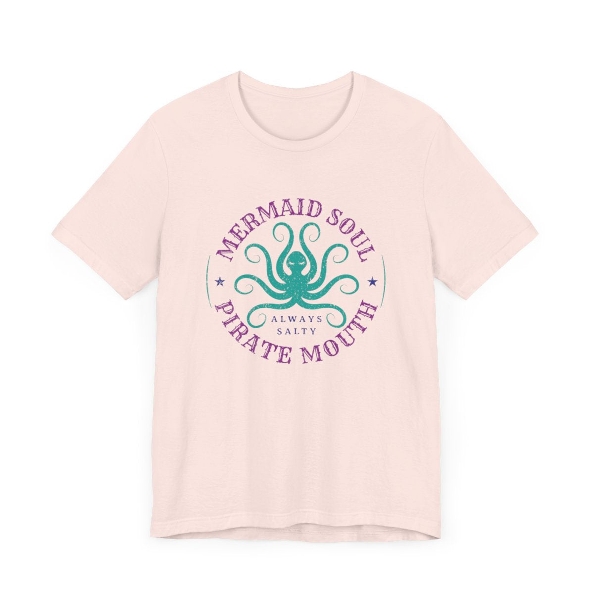 Mermaid Soul Pirate Mouth Short Sleeve Tee