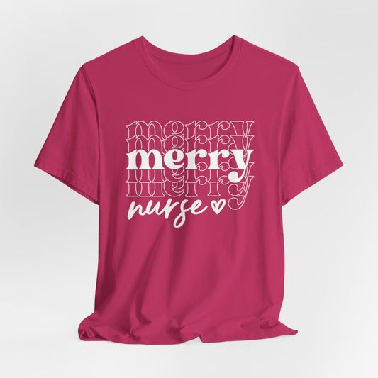 Merry Nurse Short Sleeve Tee