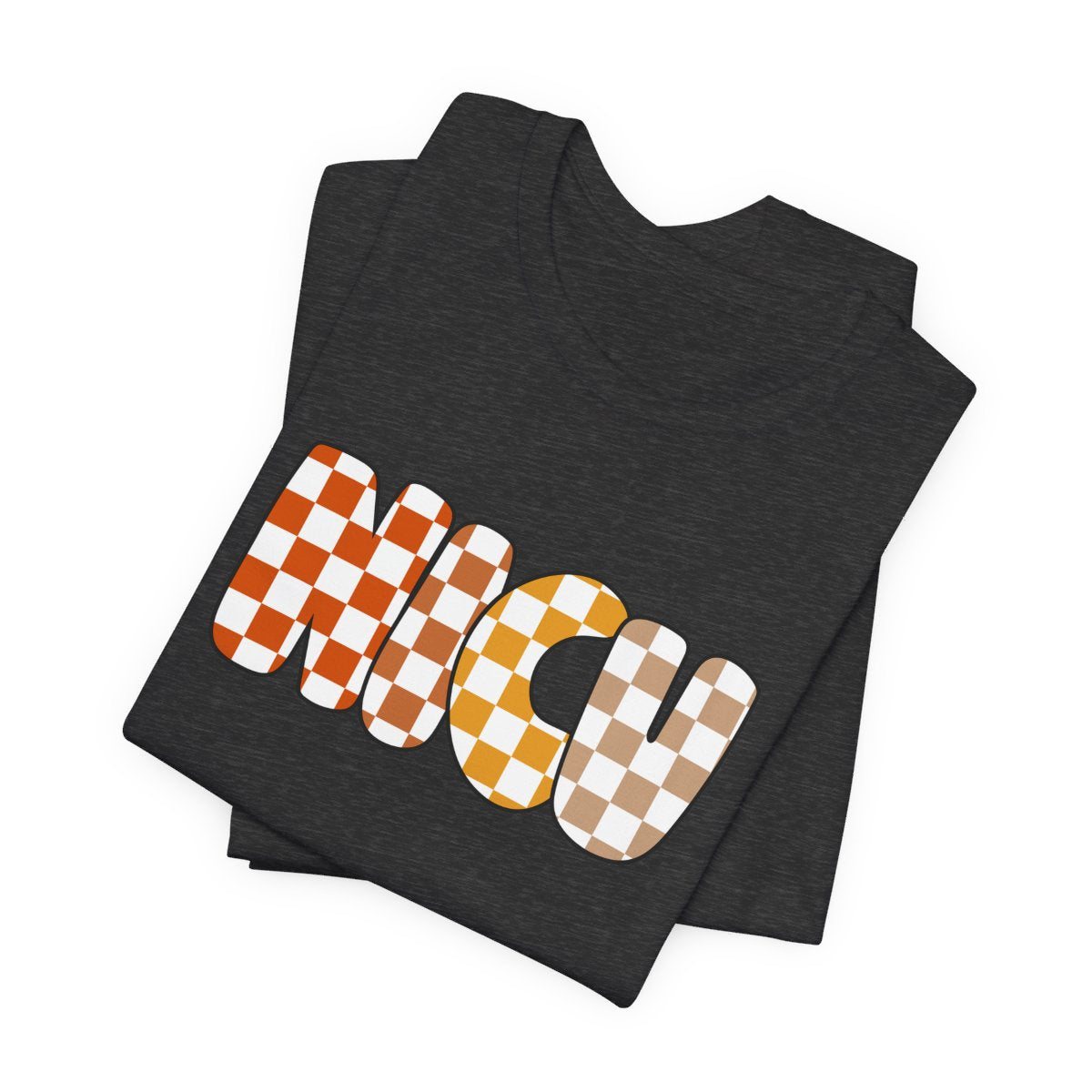 NICU Checkered Fall Short Sleeve Tee