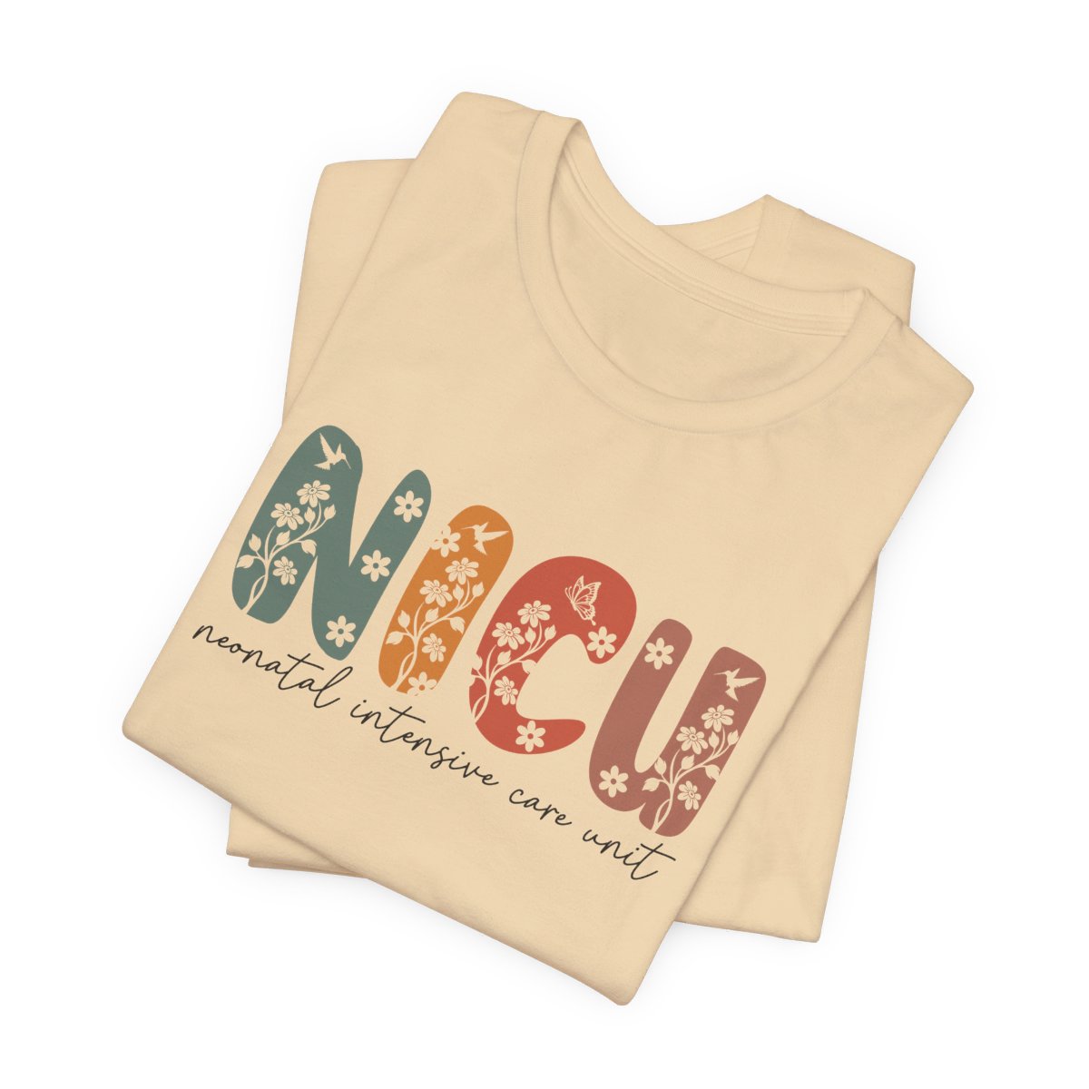 NICU Bogo Floral Short Sleeve Tee