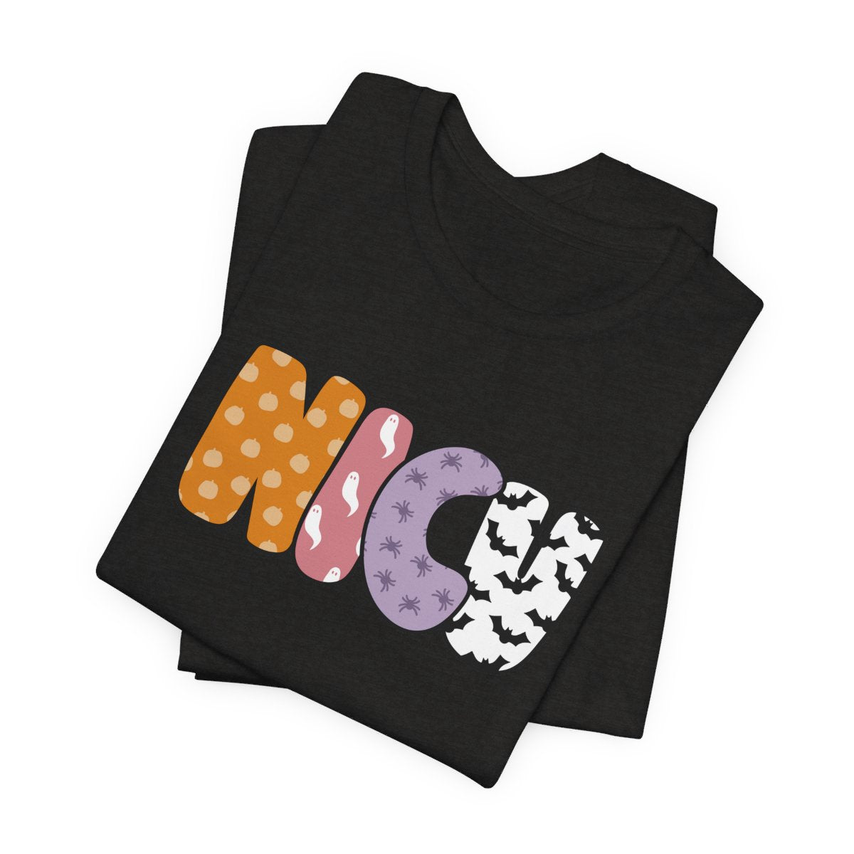 NICU Halloween Pattern Short Sleeve Tee