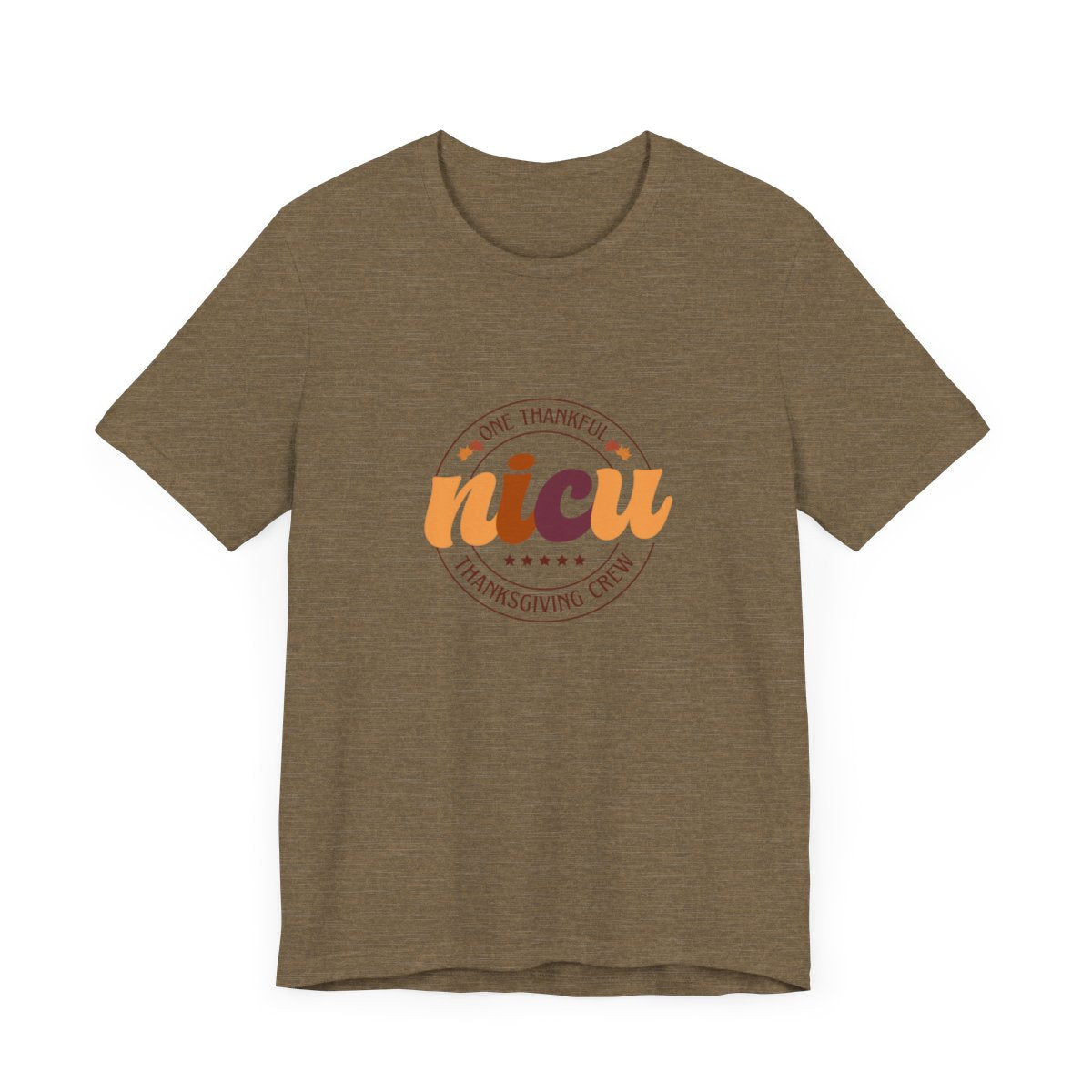 One Thankful NICU Crew Short Sleeve Tee