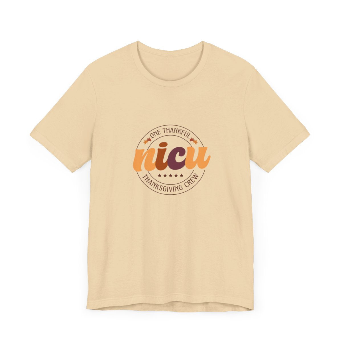 One Thankful NICU Crew Short Sleeve Tee