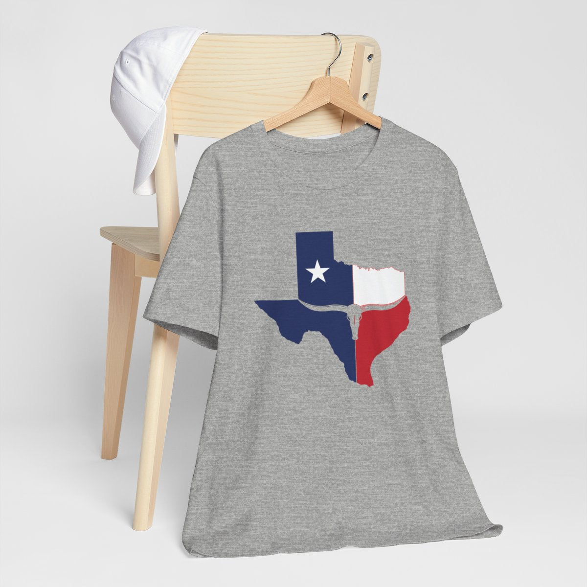 Texas State Skull Short Sleeve Tee