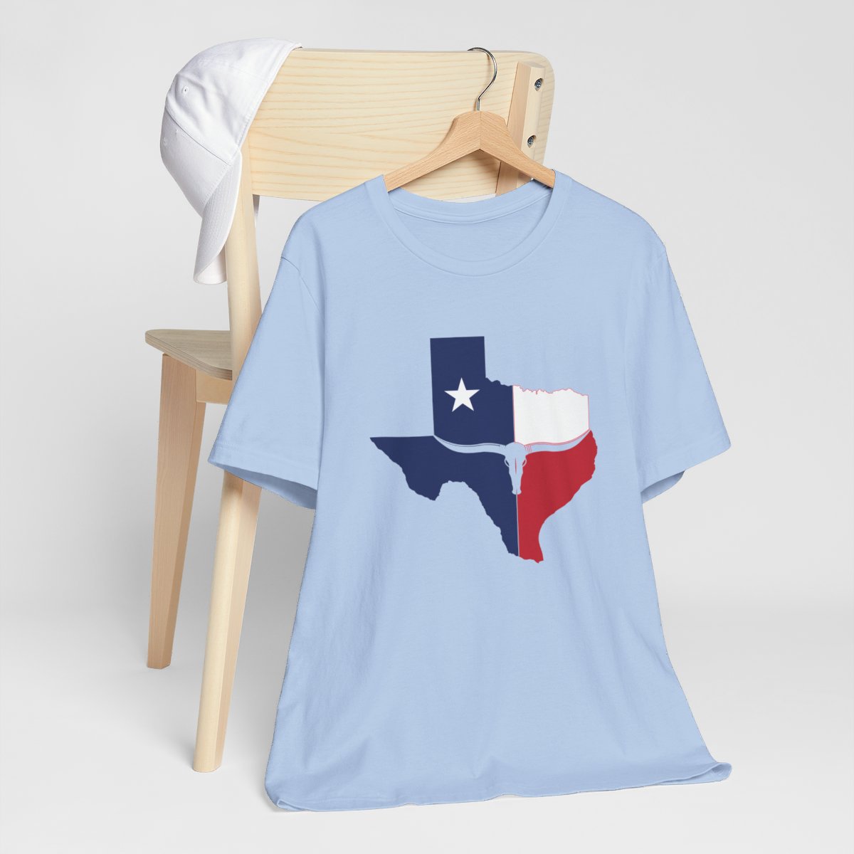 Texas State Skull Short Sleeve Tee