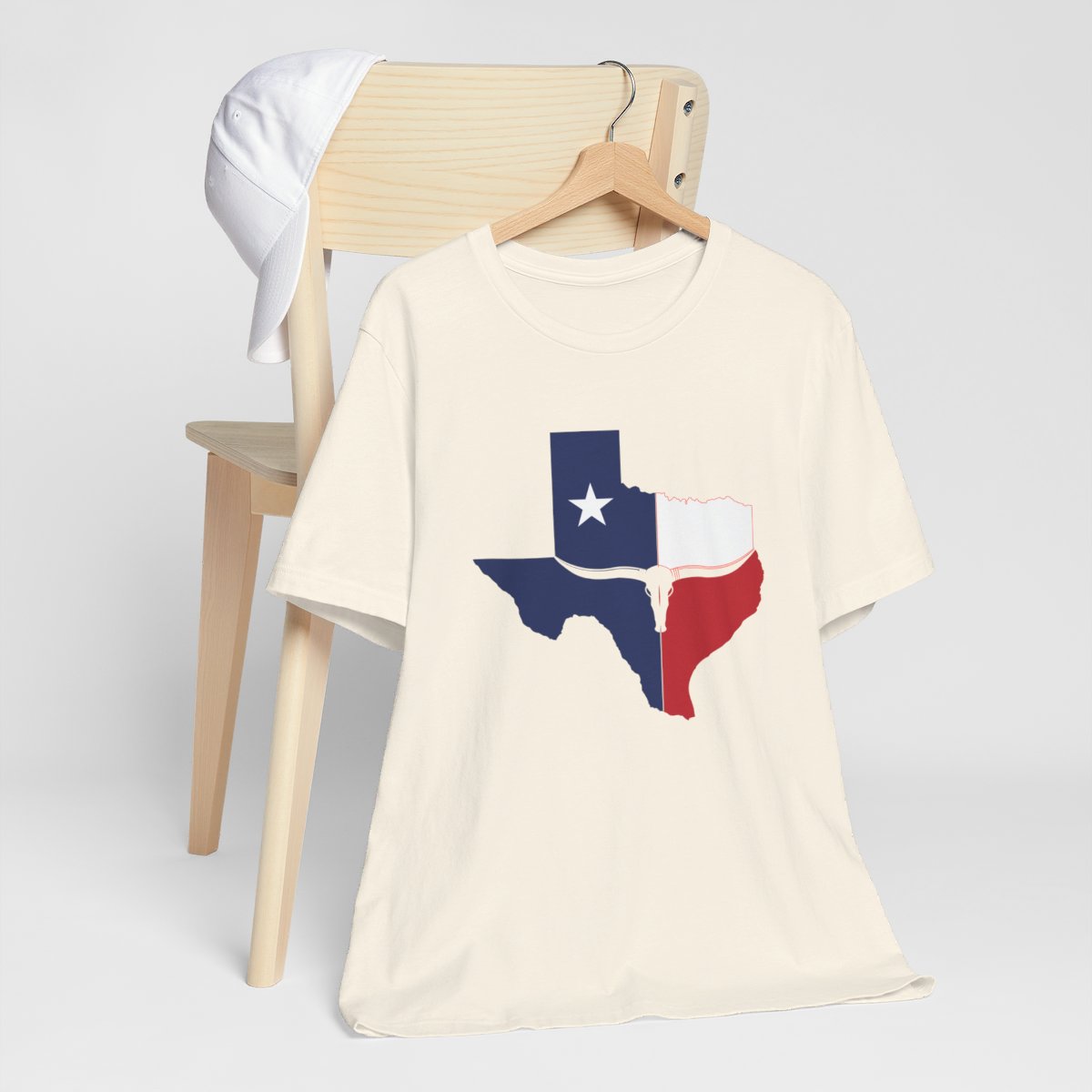 Texas State Skull Short Sleeve Tee