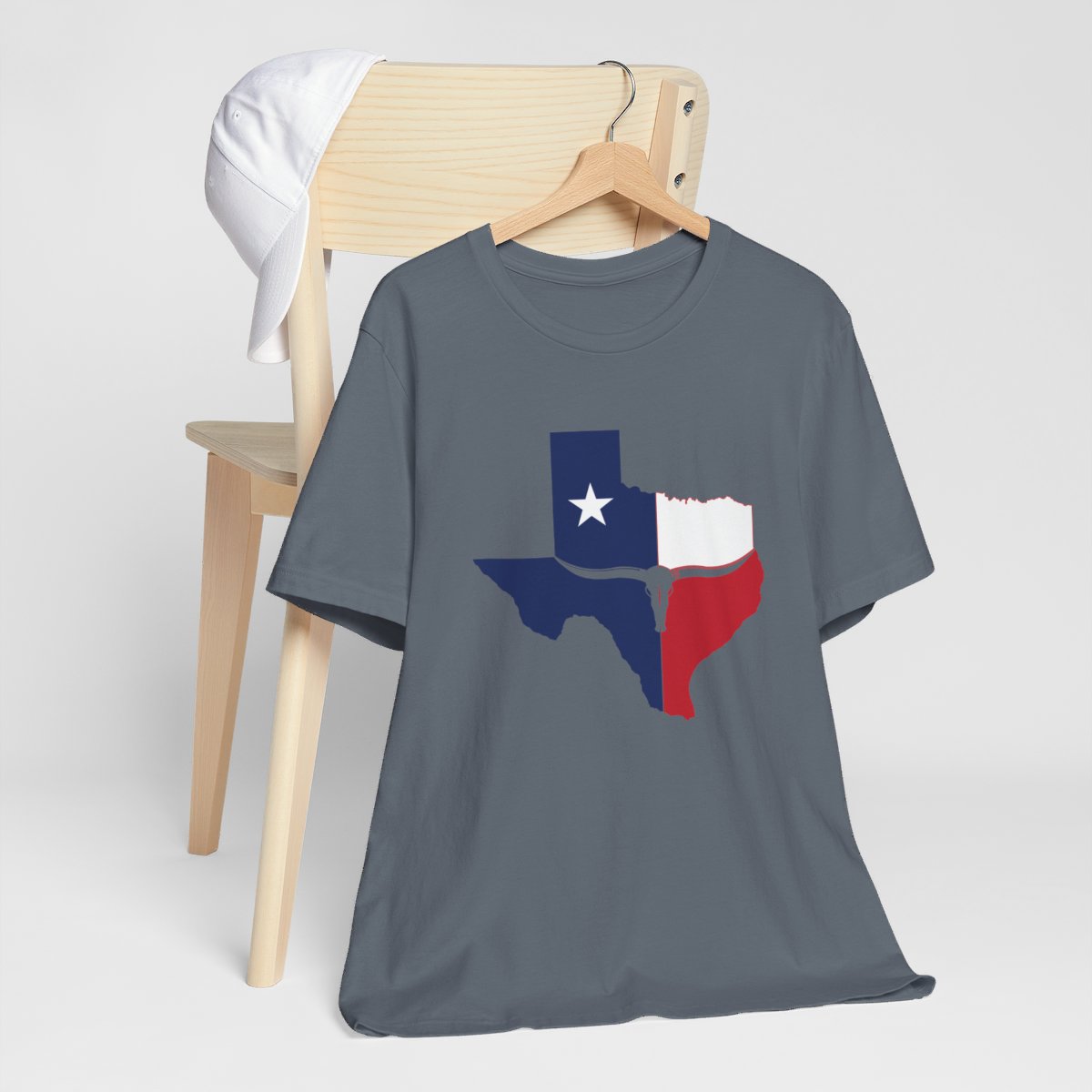 Texas State Skull Short Sleeve Tee