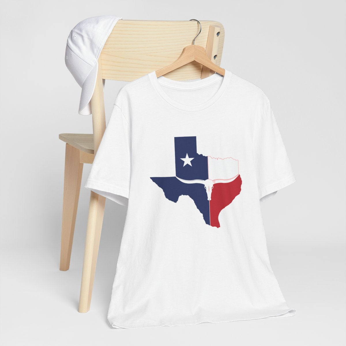 Texas State Skull Short Sleeve Tee