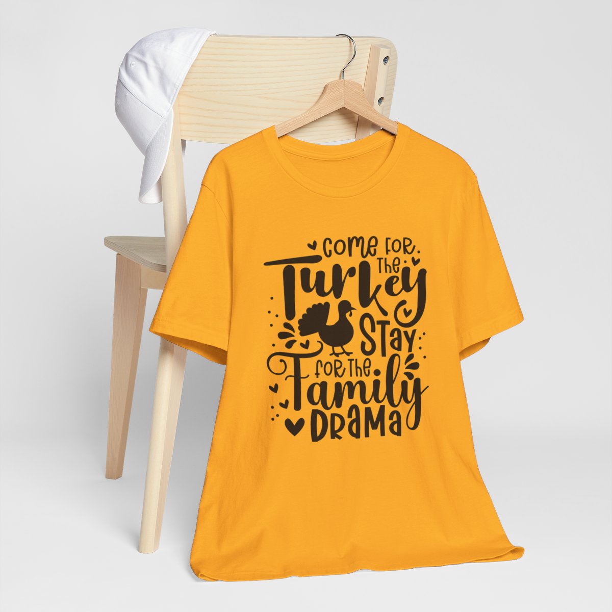 Turkey Family Drama Short Sleeve Tee