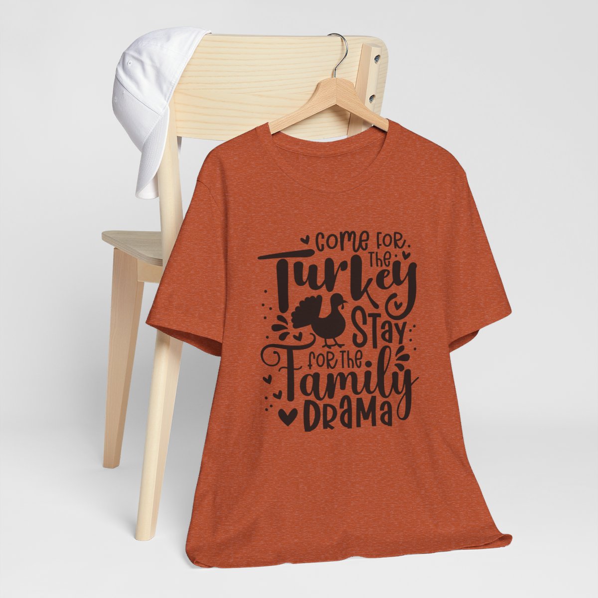 Turkey Family Drama Short Sleeve Tee