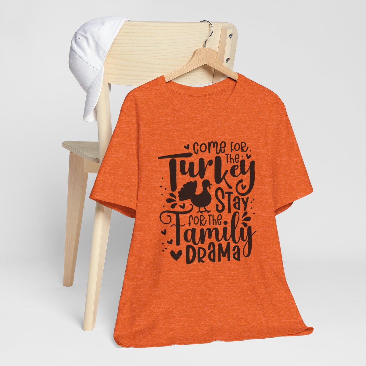 Turkey Family Drama Short Sleeve Tee