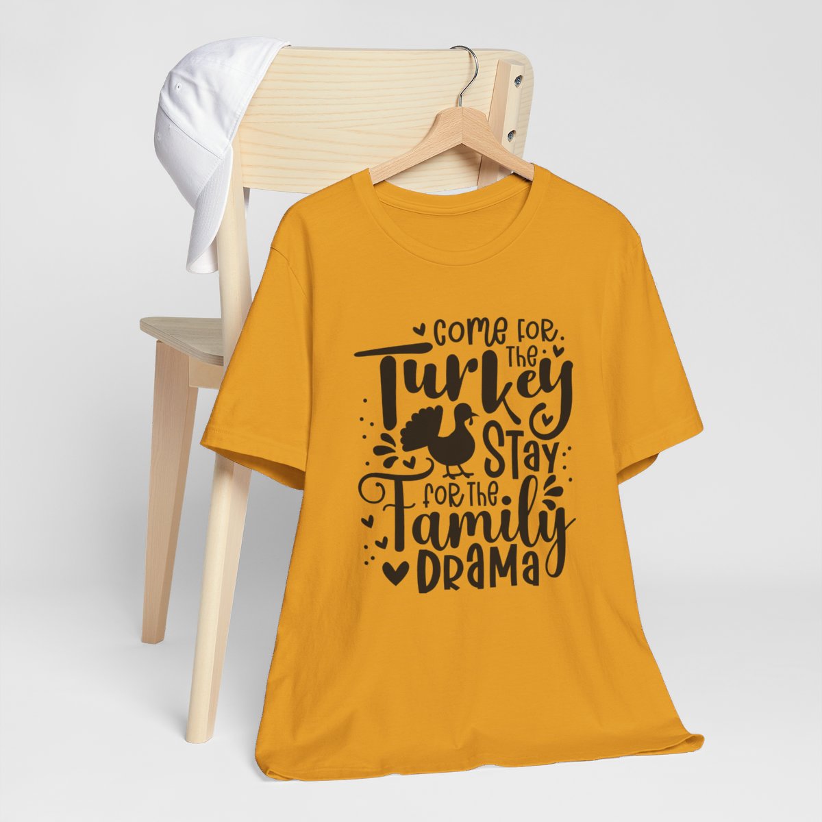 Turkey Family Drama Short Sleeve Tee